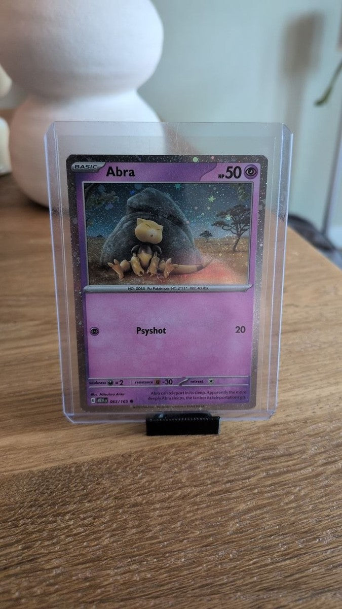 Abra 063/165 - 151 - Pokémon kaart