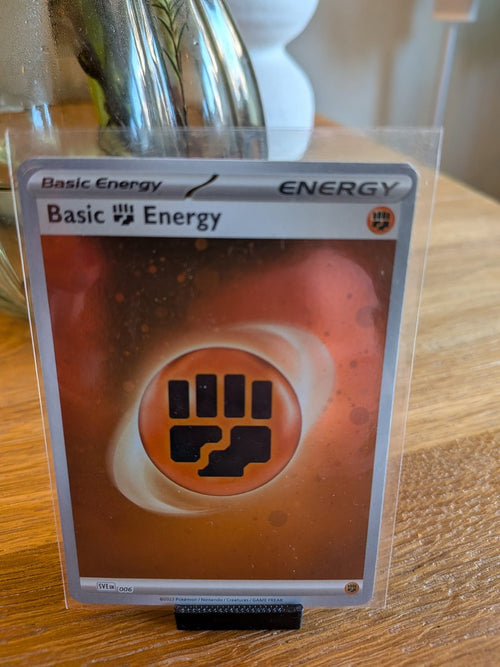 Basic Fighting Energy 006 - Scarlet & Violet Energy - Pokémon kaart