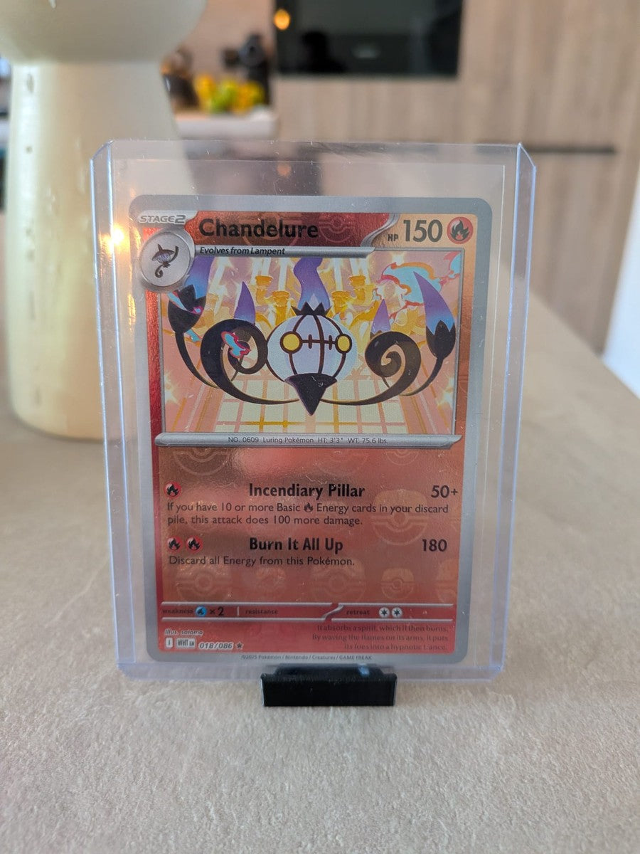 Chandelure 018/086 - Wild Force - Pokémon kaart