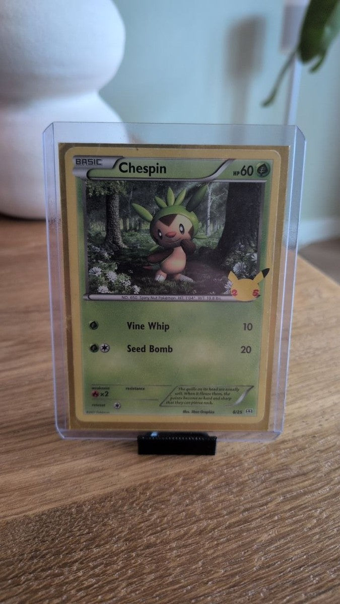 Chespin 006/025 - Celebrations - Pokémon kaart
