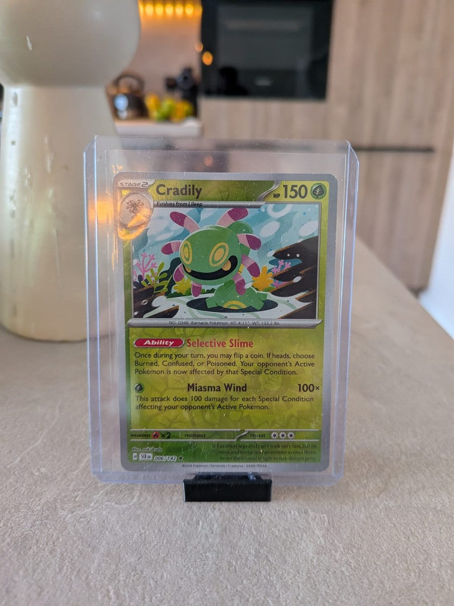 Cradily 006/142 - Stellar Crown - Pokémon kaart
