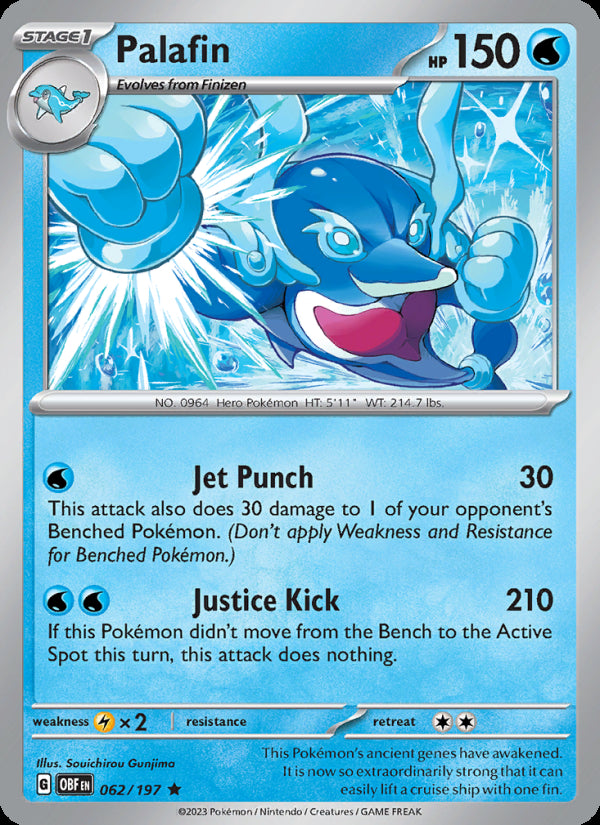 Palafin 062/197 - Obsidian Flames - officiële kaartafbeelding