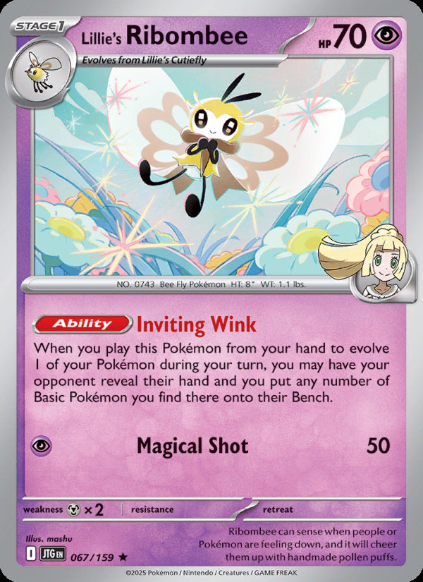 Lillie's Ribombee 067/159 - Journey Together - officiële kaartafbeelding