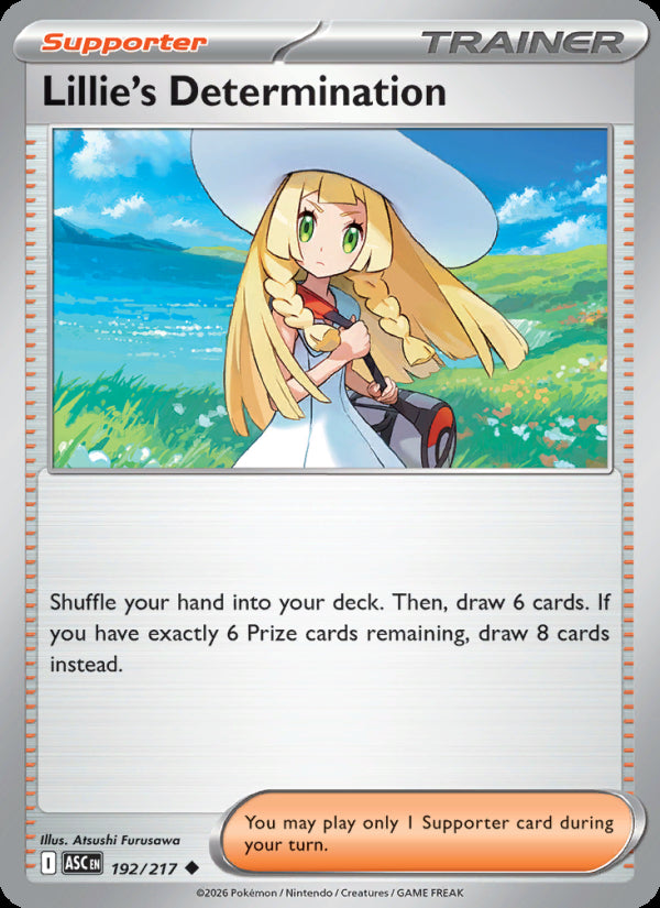 Lillie's Determination 192/217 - Ascended Heroes - officiële kaartafbeelding