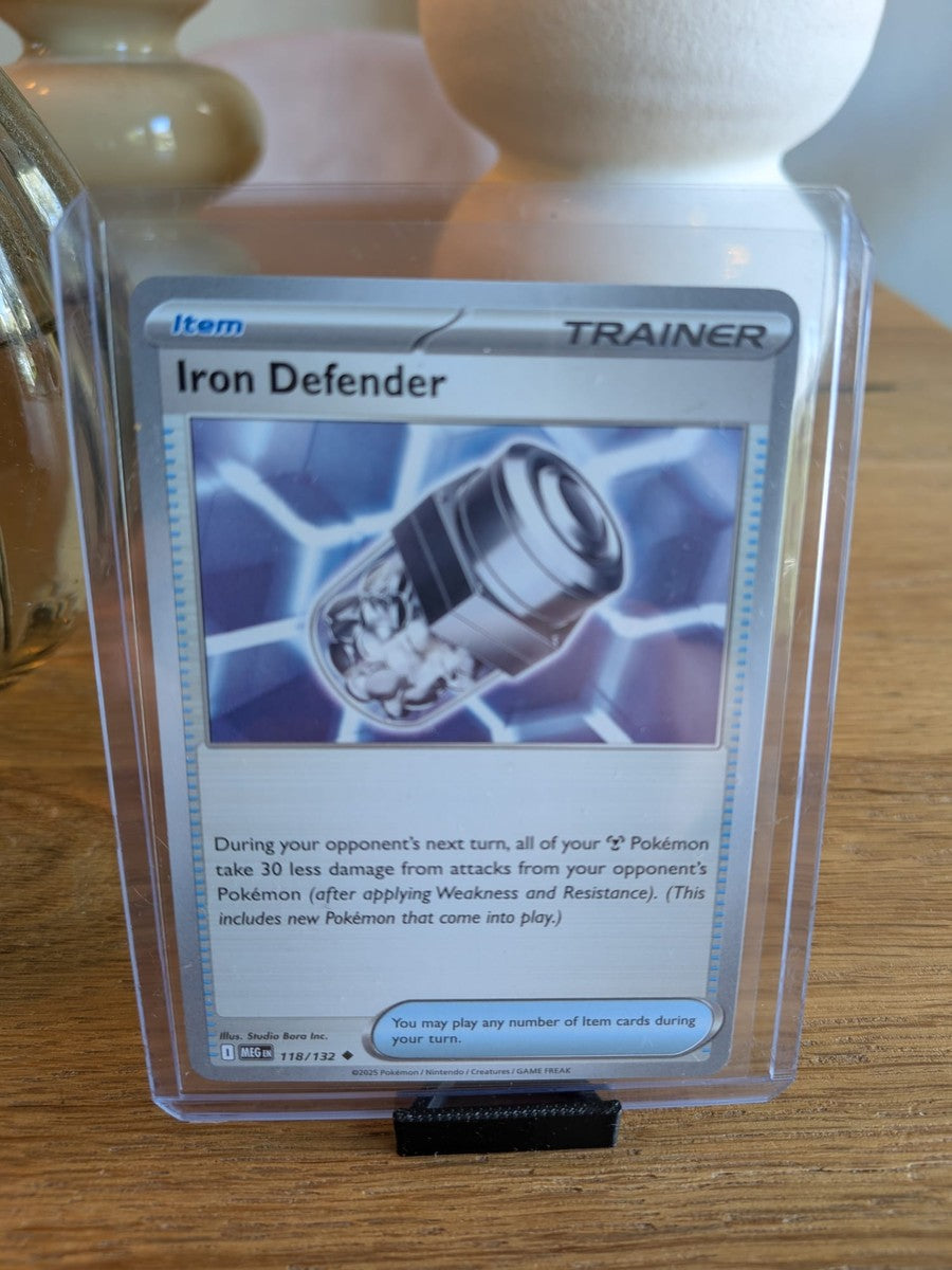 Iron Defender 118/132 - Mega Evolution - Pokémon kaart