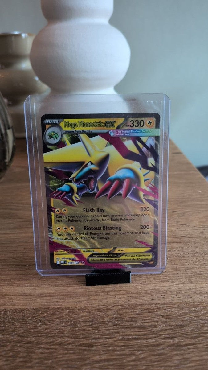 Mega Manectric ex 050/132 - Mega Evolution - Pokémon kaart