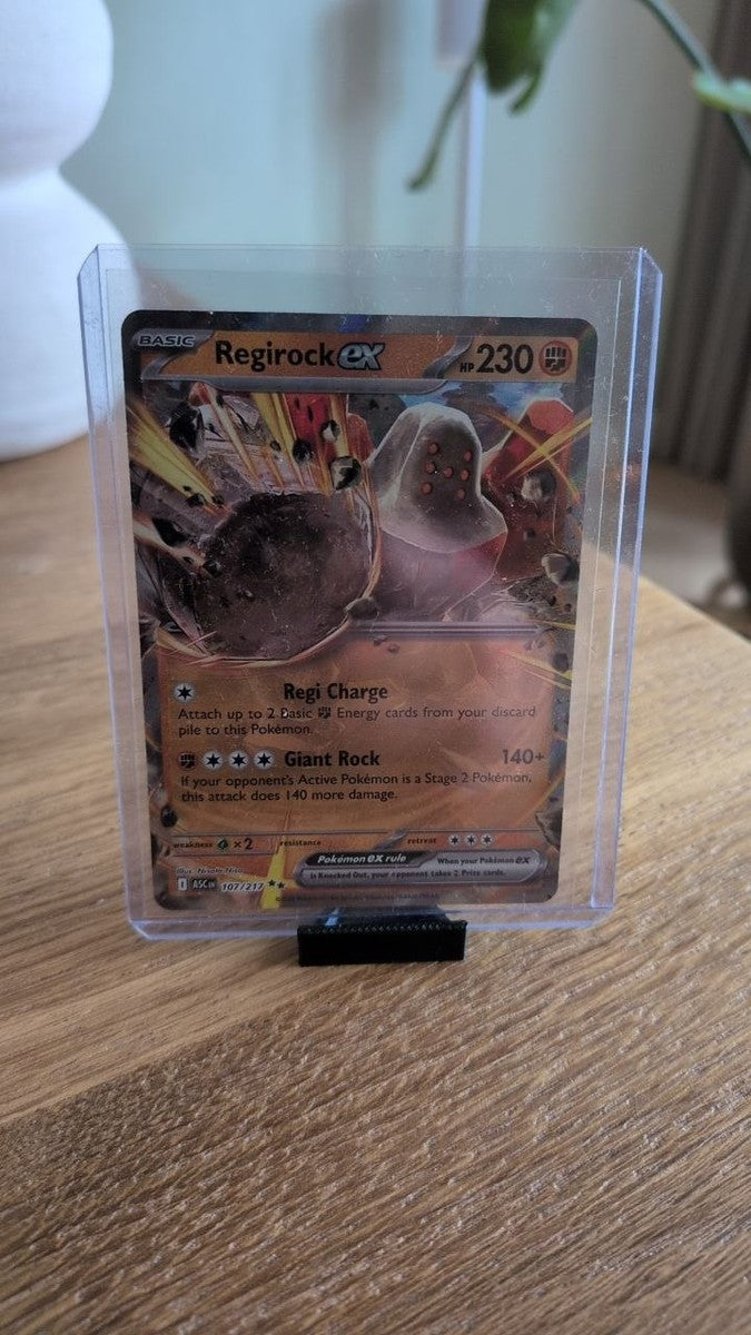 Regirock ex 107/217 - Ascended Heroes - Pokémon kaart