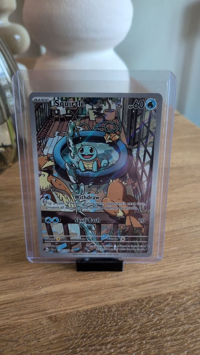 Squirtle 148/142 - Stellar Crown - Pokémon kaart