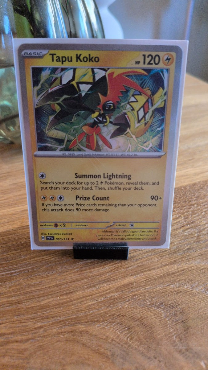 Tapu Koko 065/191 - Surging Sparks - Pokémon kaart
